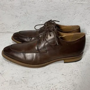 Aldo Leather Dress Shoes Lace Up Mens Size 11 Brown
