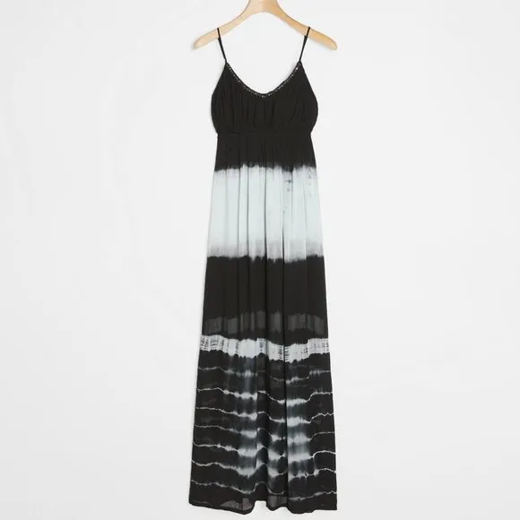 Anthropologie Aleah Tie-Dye Maxi Dress