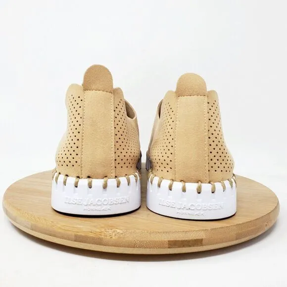 Ilse Jacobsen Tulip Shoes Women 40 Tan Slip On Comfort Sneakers Flat Loafer