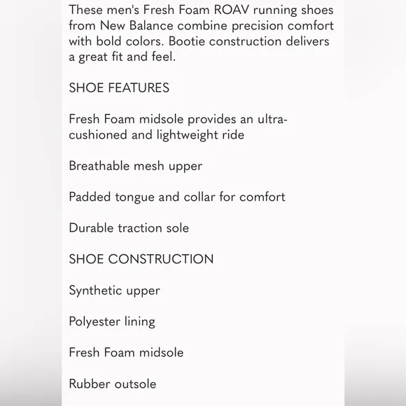 New Balance Fresh Form ROAV Sneakers